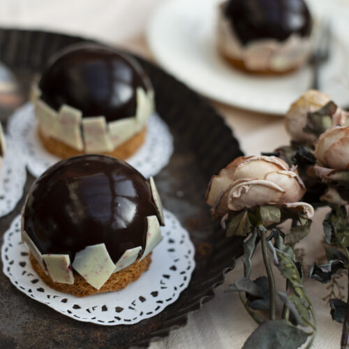 Espresso mousse gebakje