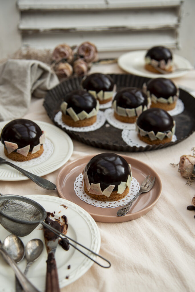 Espresso mousse gebakje