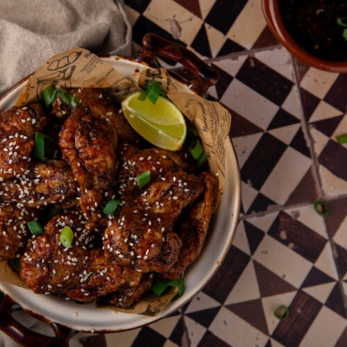 Korean fried chicken