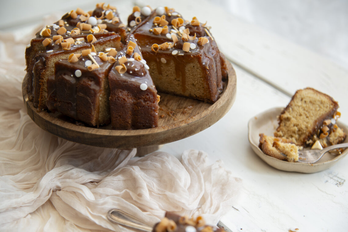 Sticky karamelcake